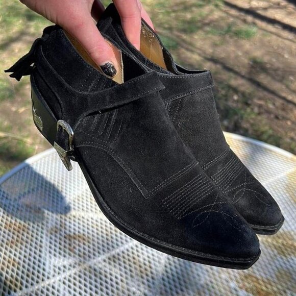 TOGA PULLA  western ankle boots shoes size 6.5-bought on SSENSE - Picture 1 of 6